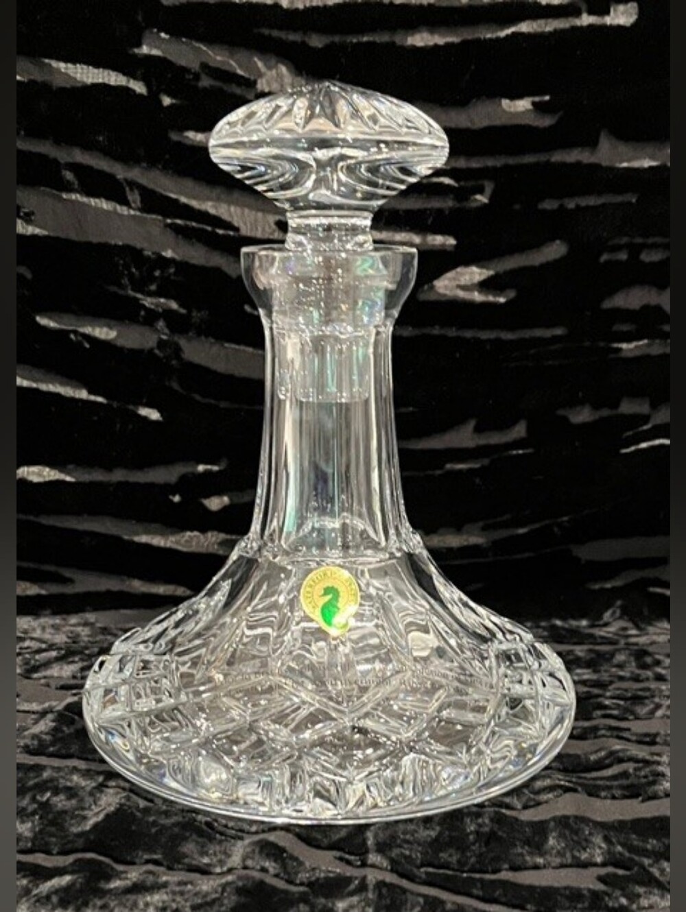 Waterford‎ Crystal Lismore Connoisseur Mini Ships Decanter #40003433 NIB 14.5oz